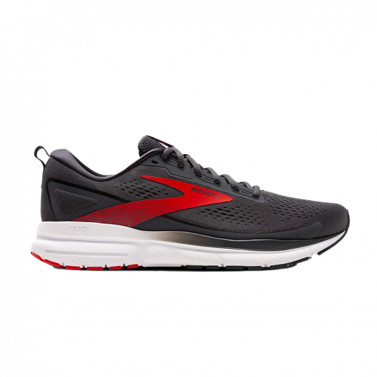 Brooks Trace 3 Men Ebony/Red i gruppen Skor / LPNING / Lparskor hos Rune stberg Cykel & Sport Aktiebolag (1104121d083r)