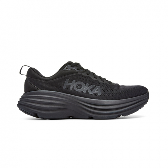 Hoka Bondi 8 X-wide Men Black i gruppen Skor / LPNING / Lparskor hos Rune stberg Cykel & Sport Aktiebolag (1127955r)