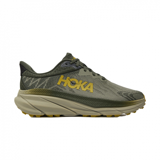 Hoka Challenger ATR 7 Men Olive Green i gruppen Skor / LPNING / Trailskor hos Rune stberg Cykel & Sport Aktiebolag (1134497Olivr)