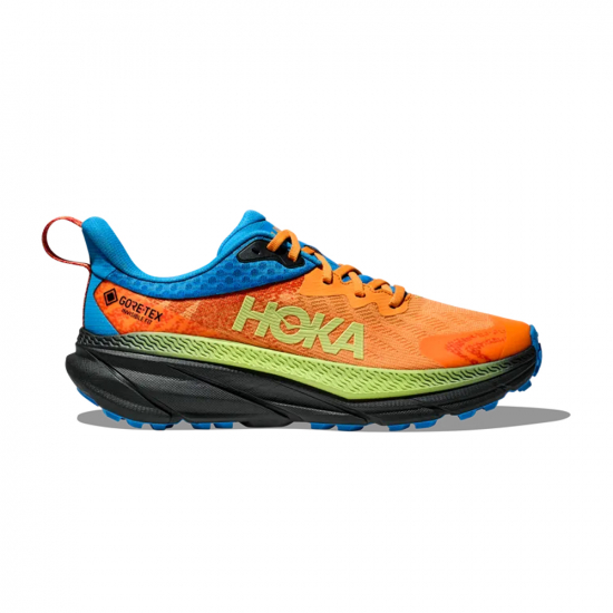 Hoka Challenger ATR 7 GTX Men Black/Solar Flare i gruppen Skor / LPNING / Trailskor hos Rune stberg Cykel & Sport Aktiebolag (1134501BLRFr)