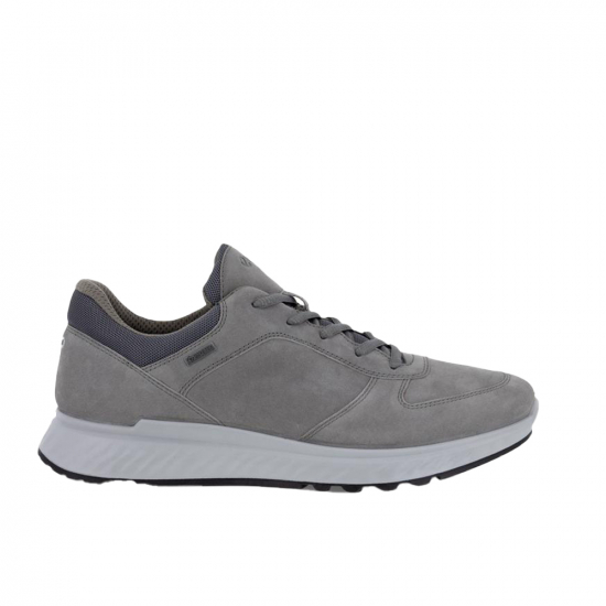 Ecco Exostride GTX Men Steel Grey i gruppen Skor / VARDAGSSKOR / Sneakers hos Rune stberg Cykel & Sport Aktiebolag (835304r)