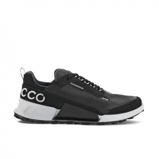 Ecco Biom 2.1 X Mountain Waterproof Men Black/Magnet Grey i gruppen Skor / VARDAGSSKOR / Sneakers hos Rune stberg Cykel & Sport Aktiebolag (835381r)