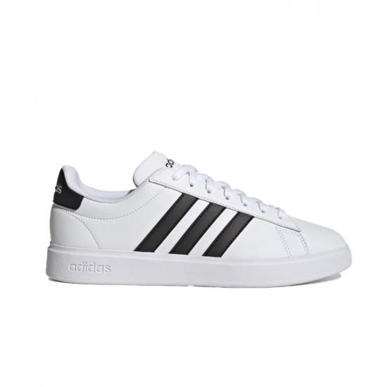 Adidas Grand Court 2.0 Kids White/Black i gruppen Skor / BARNSKOR / Lga skor hos Rune stberg Cykel & Sport Aktiebolag (gw6521r)