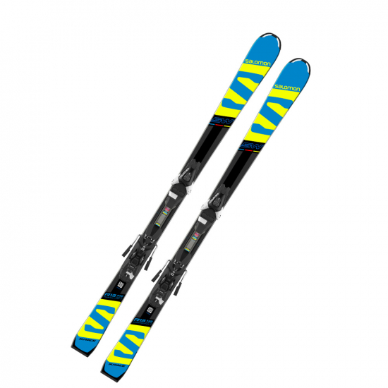 Salomon  E X-Race Jr + L6JR  i gruppen Alpint / Skidor / Juniorskidor hos Rune stberg Cykel & Sport Aktiebolag (l39959300r)