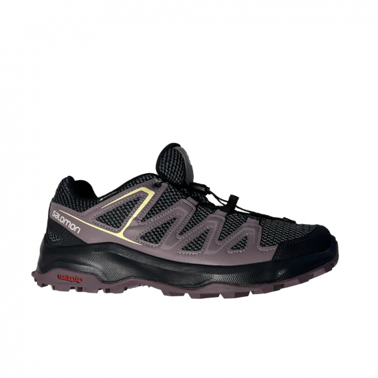 Salomon Custer GTX Women Ebony/Purple i gruppen Skor / PROMENAD/VANDRING / Friluftsskor hos Rune stberg Cykel & Sport Aktiebolag (l47065000r)